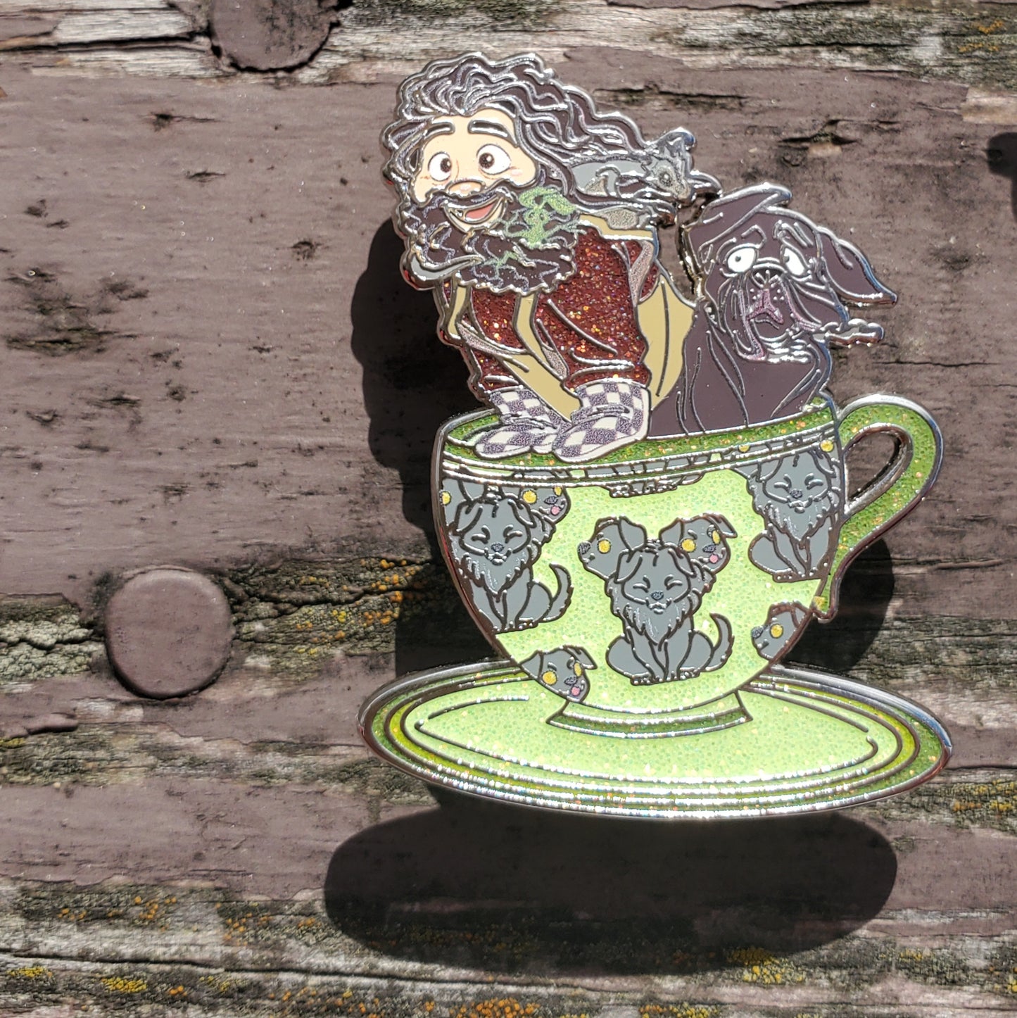 Animal Keeper Cup Enamel Pin & Mini OE or LE