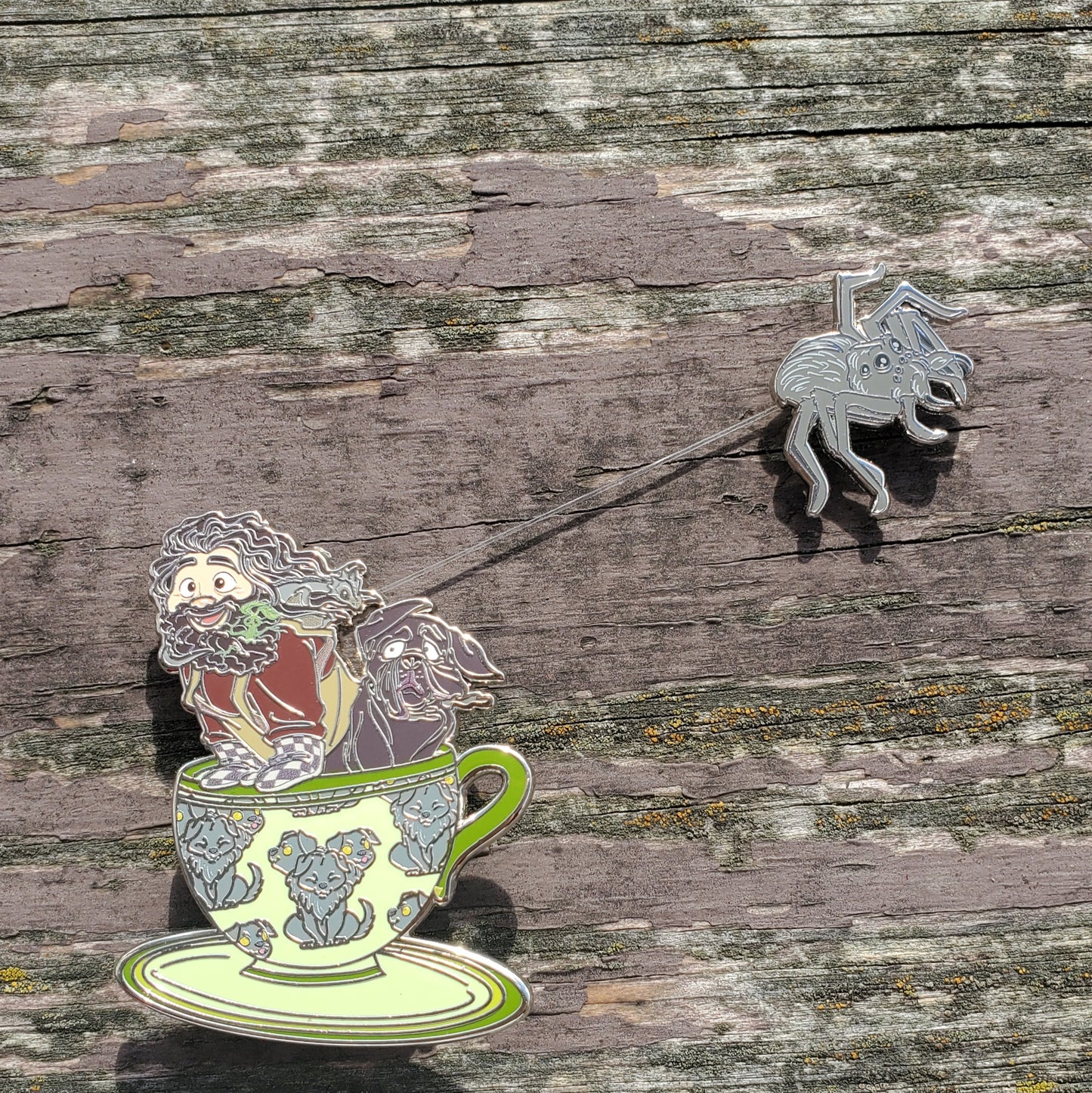 Animal Keeper Cup Enamel Pin & Mini OE or LE