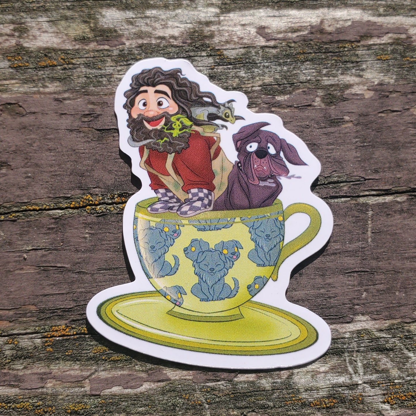 Animal Keeper Cup Vinyl Sticker