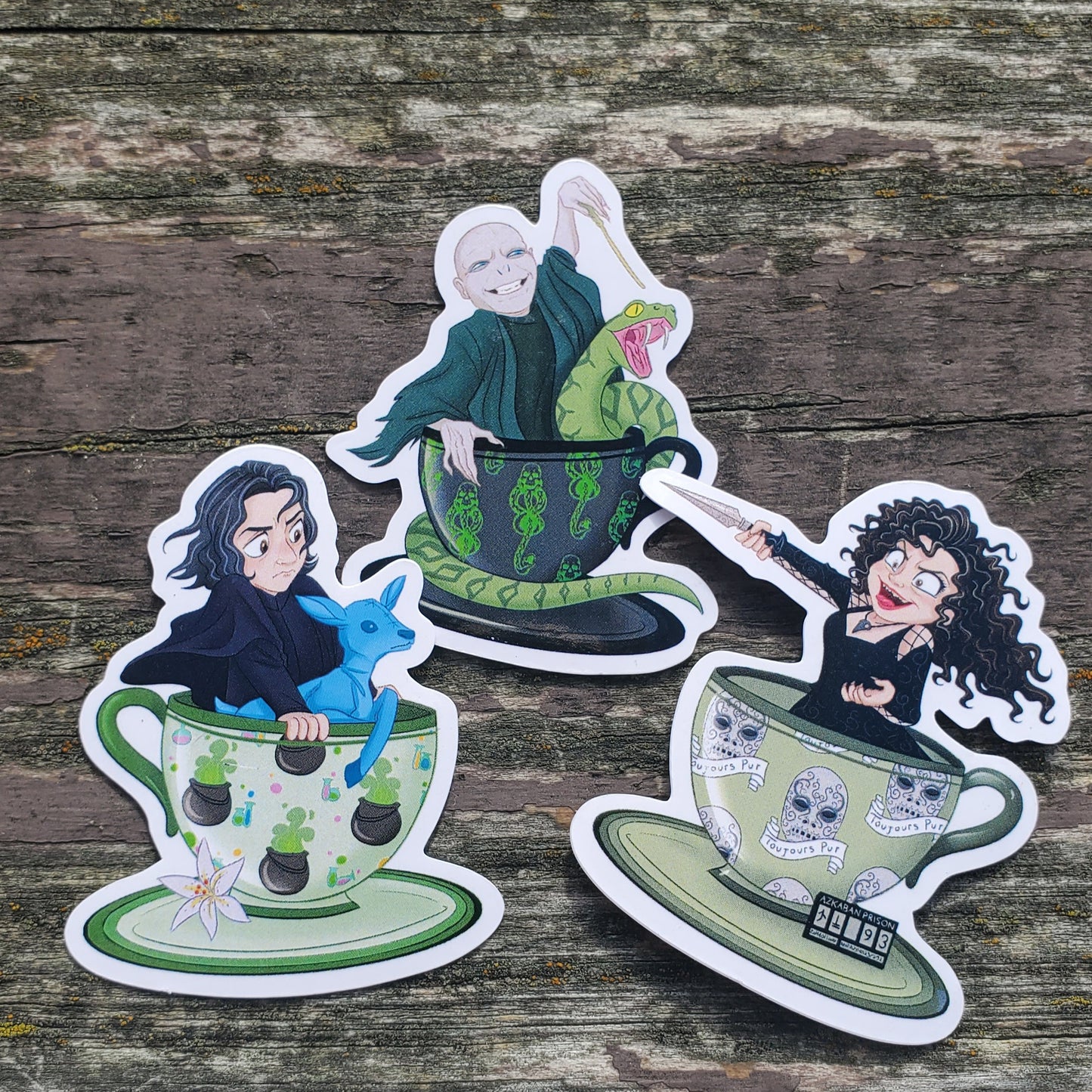 Villain Cup Vinyl Sticker