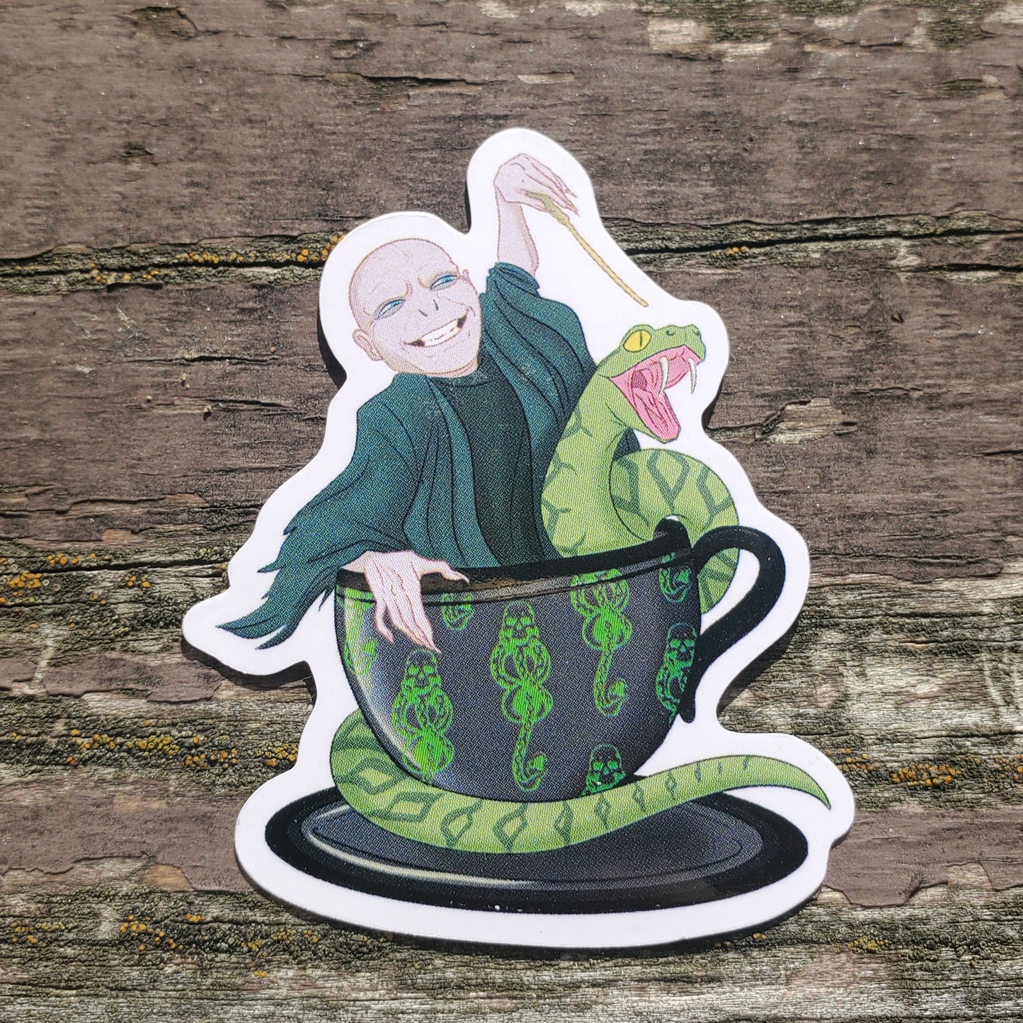 Villain Cup Vinyl Sticker
