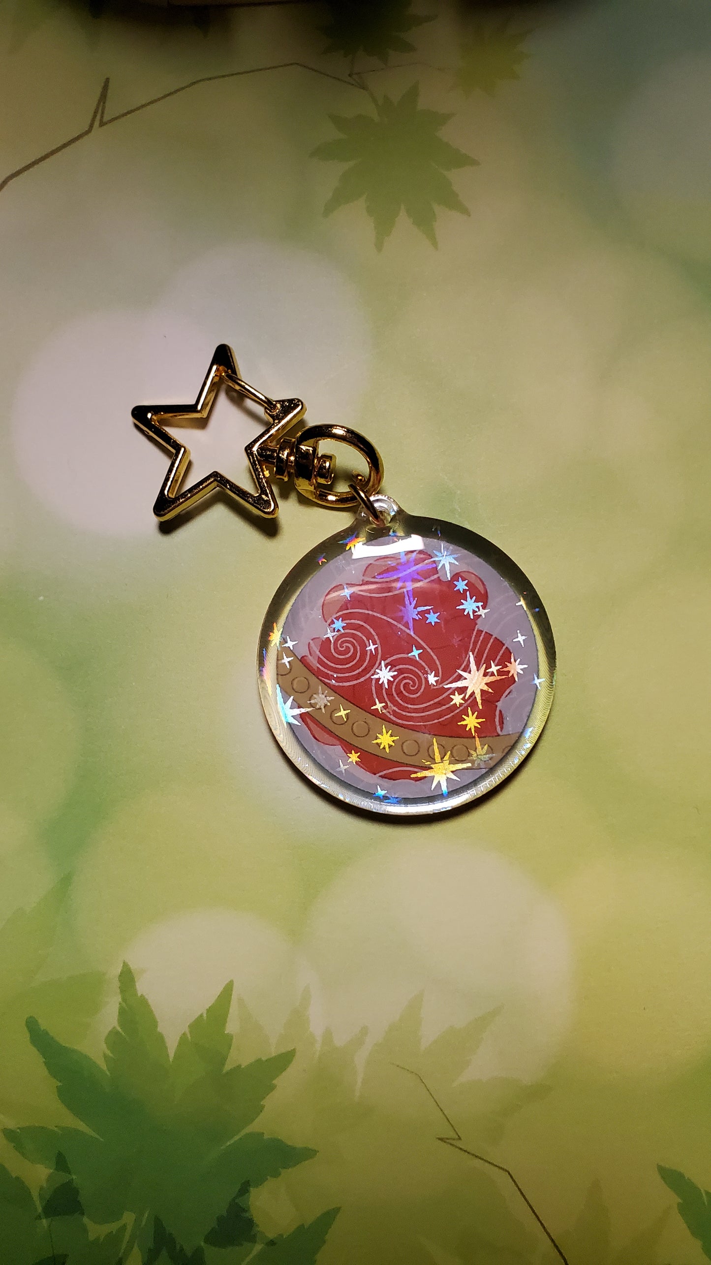 Memory Ball Starry Holo Keychain