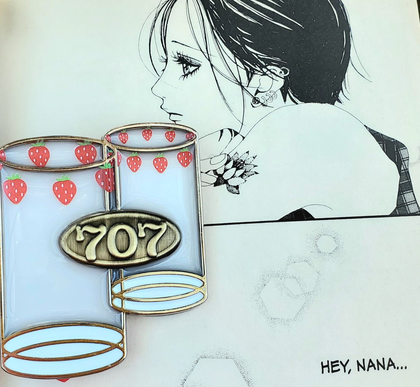 Nana Anime Cup & Apartment Plate Pin LE 35