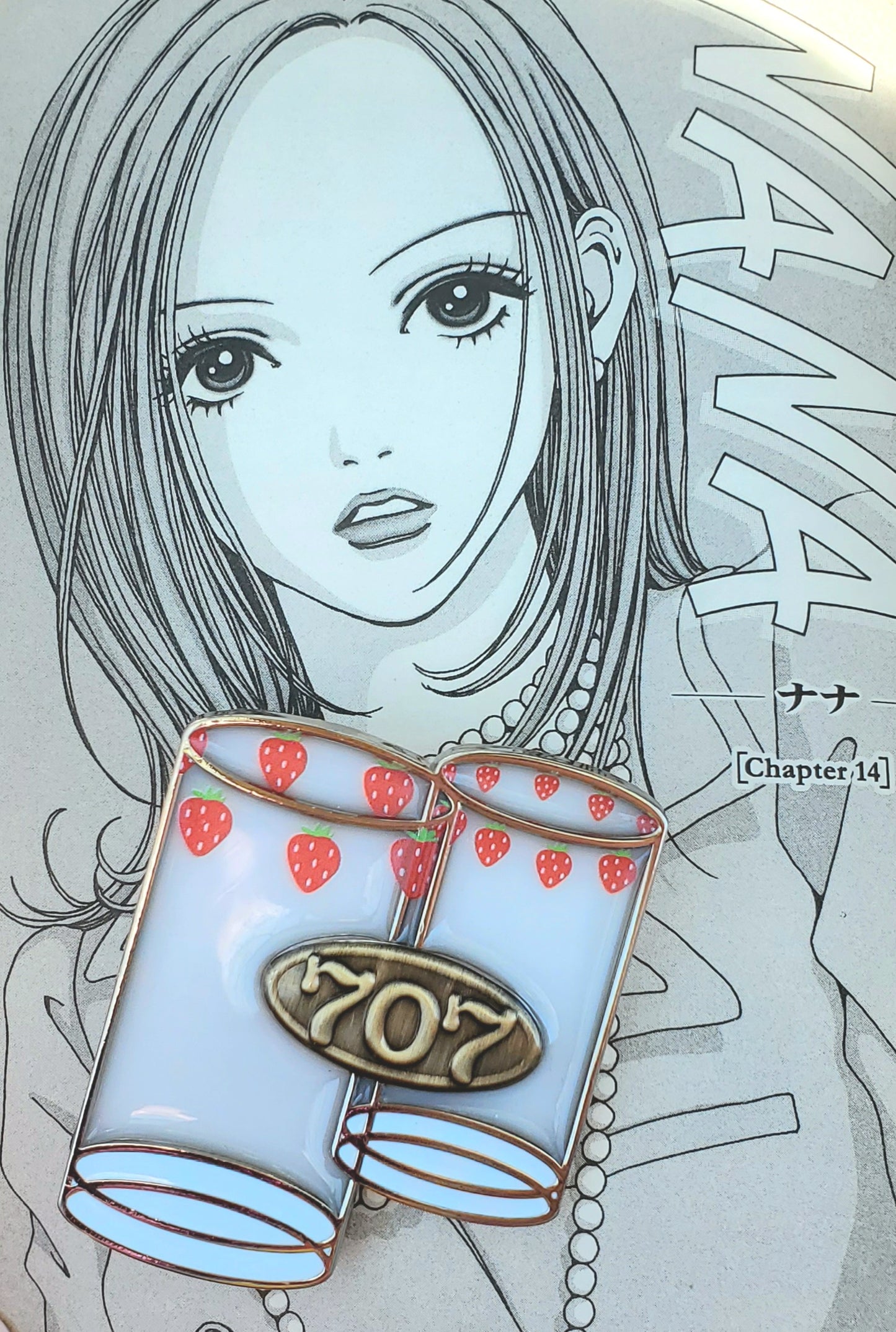 Nana Anime Cup & Apartment Plate Pin LE 35