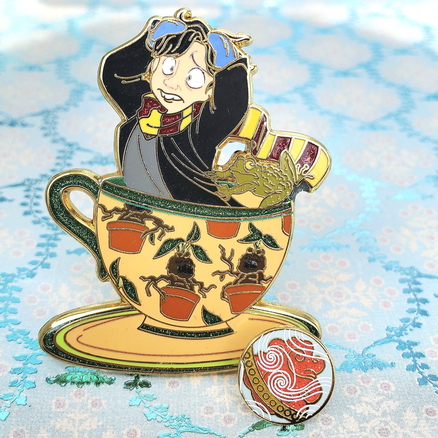 Frog Boy Cup Pin Optional Mini Set OE & LE