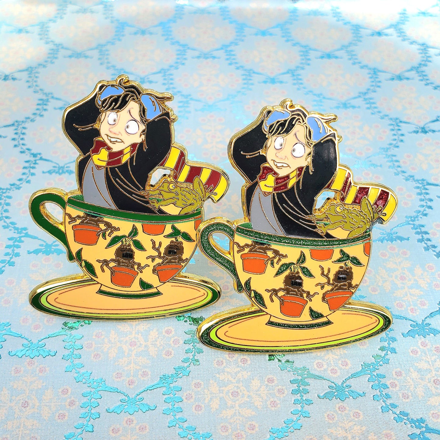 Frog Boy Cup Pin Optional Mini Set OE & LE