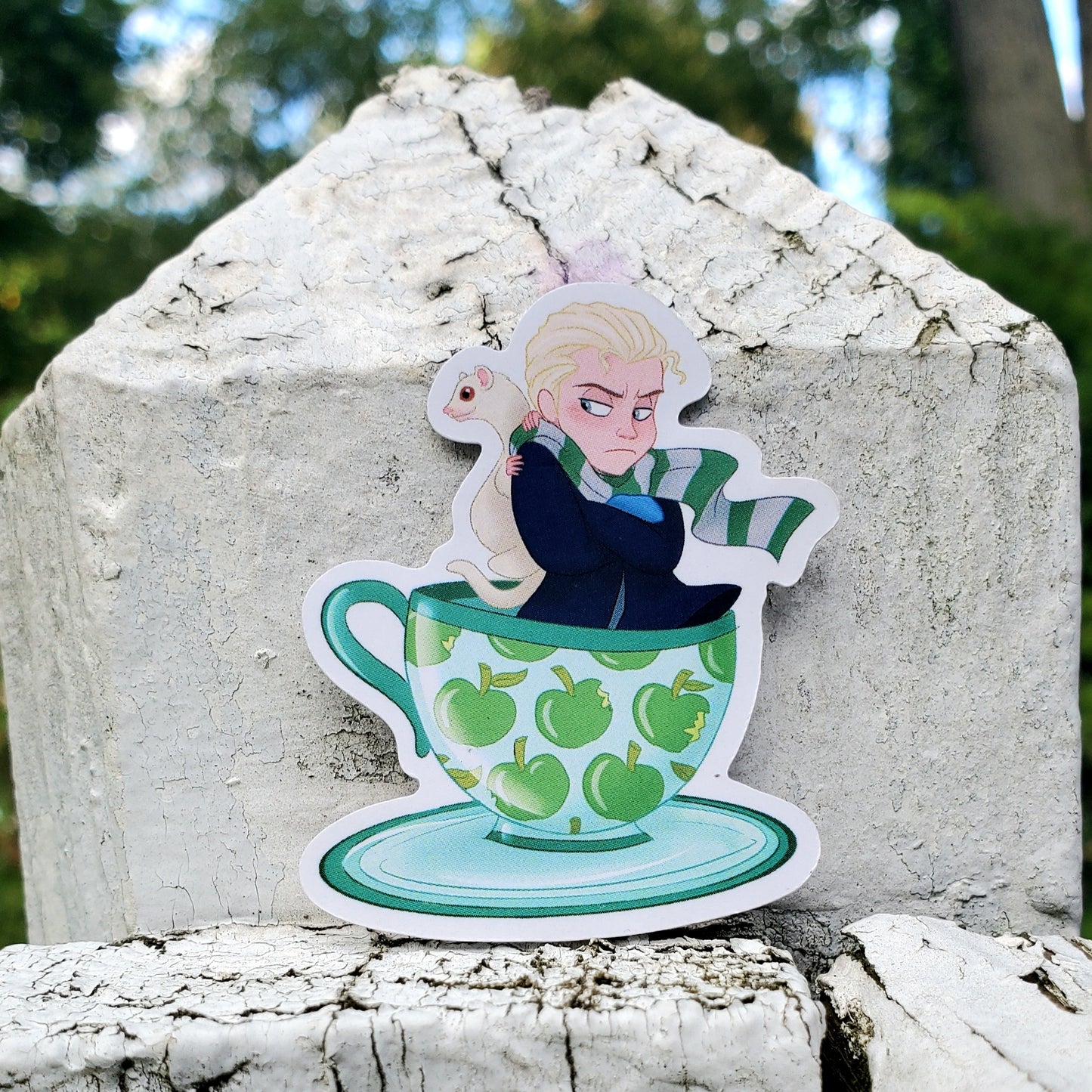 Moody Boy Cup Sticker