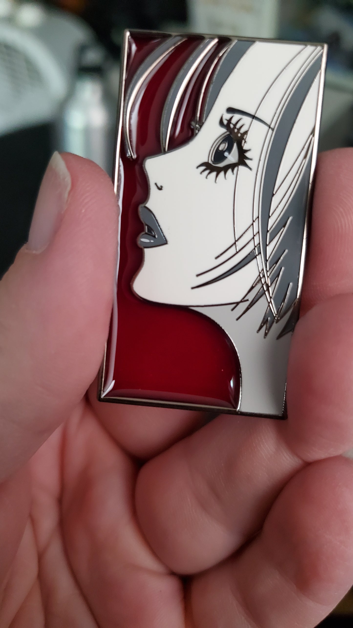 Nana Stained Glass Profile Pin LE 30