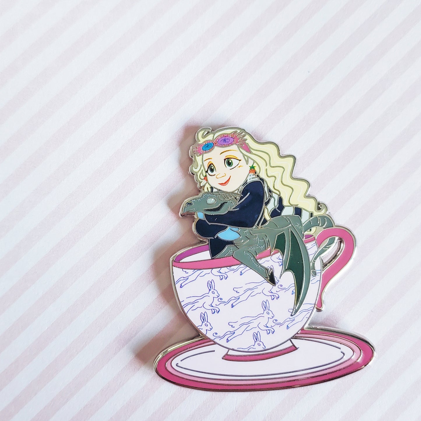 Weird Girl Cup Pin OE