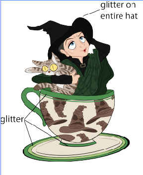 Cat Professor Teacup Pin Presale