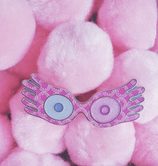 Weird Girl Magical Glasses Pin LE 50