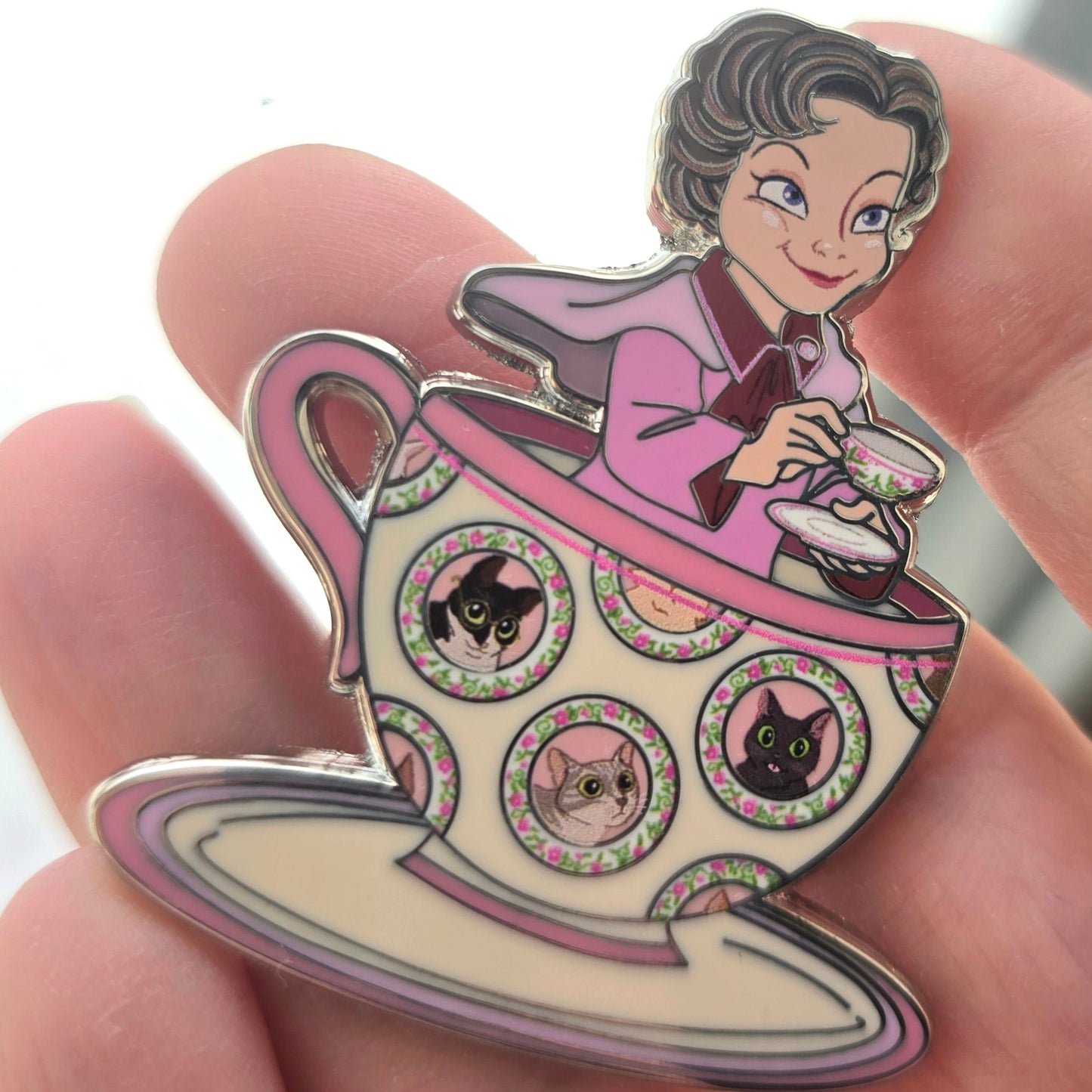 Cat Lady Teacup OE (LE 75)