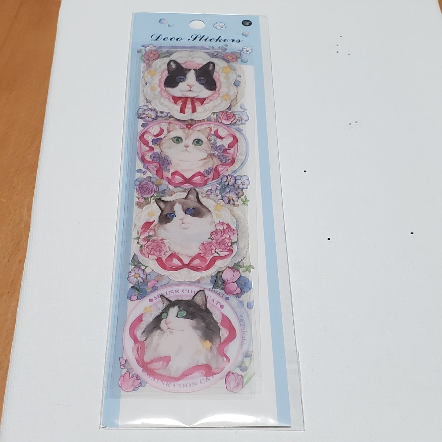 Kawaii Animal Assorted Sticker Sheet Packs