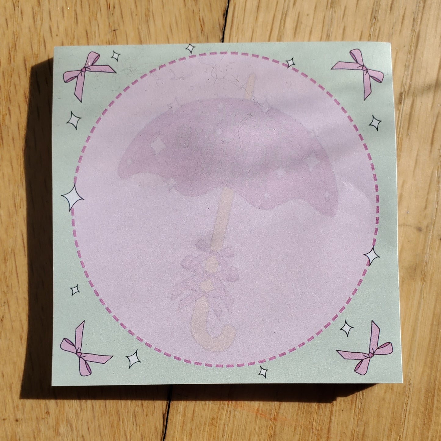 Magic Umbrella Pastel Sticky Notes