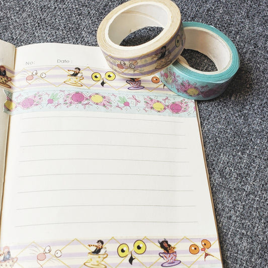 Weird Girl Glasses Kawaii Washi Tape